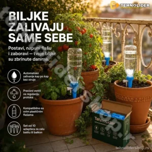 Sistem Kap po Kap za Biljke – Adapter na Flašu (10 kom)