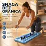 Sklopiva Daska za Fitness – Ravnoteža i Trening kod Kuće