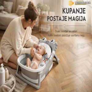 BabyBear™ Premium Sklopiva Kadica za Bebe