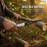 Snap Saw Sklopiva Ručna Testera za Drvo i Grane — Sečivo 30 cm