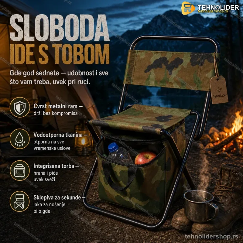 Sklopiva Stolica sa torbom Sklopiva Stolica sa torbom