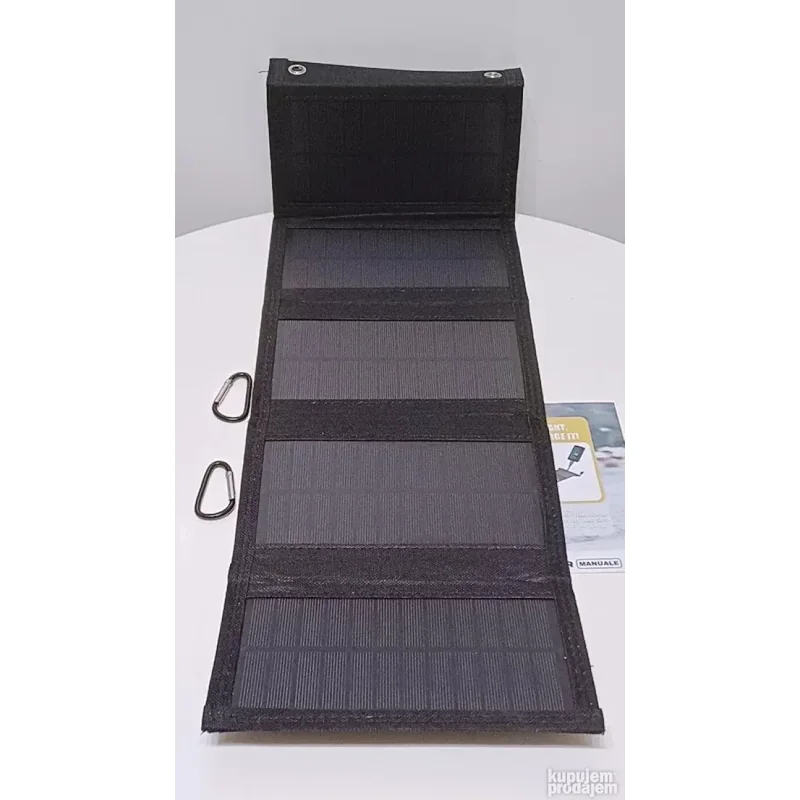Sklopivi solarni panel punjač 35W — prenosivi USB solarni USB punjač - detalji