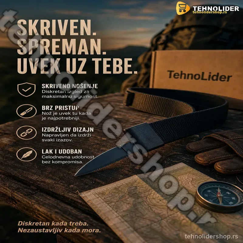 Master skriveni noz u kaisu odbrambeni noz sa pojasem Master skriveni noz u kaisu odbrambeni noz sa pojasem