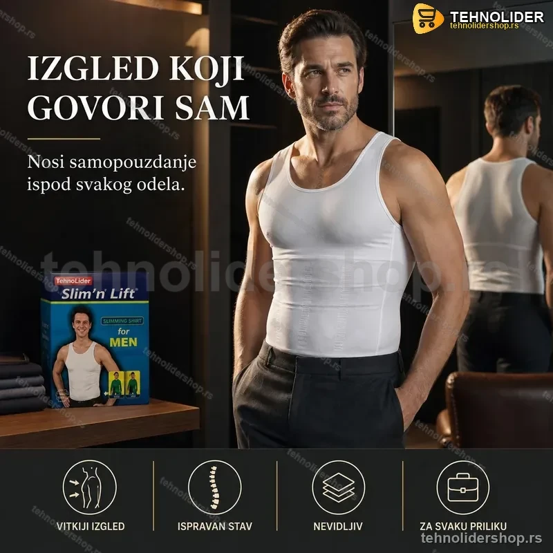 Slim N Lift Steznik za Muškarce – Korektor Stava i Oblika Slim N Lift Steznik za Muškarce – Korektor Stava i Oblika