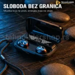 Slusalice Bluetooth M20 + Power bank Slusalice M20