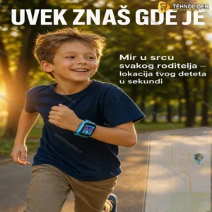 Smart satić za decu Q528 sa GPS praćenjem i SIM karticom