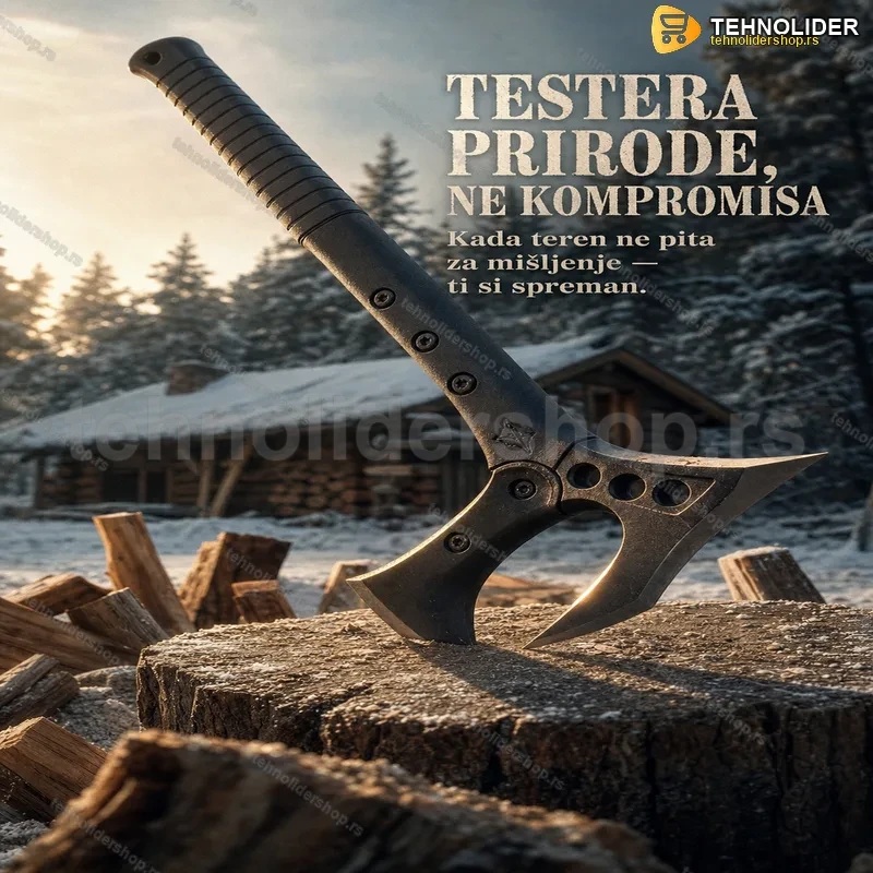SOG tomahawk sekira za kampovanje i preživljavanje 40cm SOG tomahawk sekira za kampovanje i preživljavanje 40cm