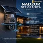 Solarna 4G PTZ Duo Kamera – Sigurnost bez ograničenja!