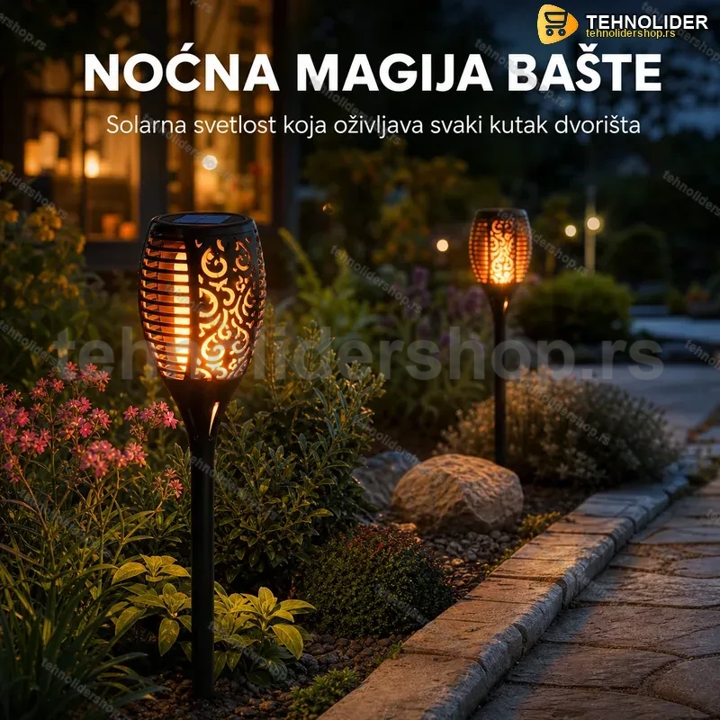 Solarna baštenska baklja Solarna baštenska baklja