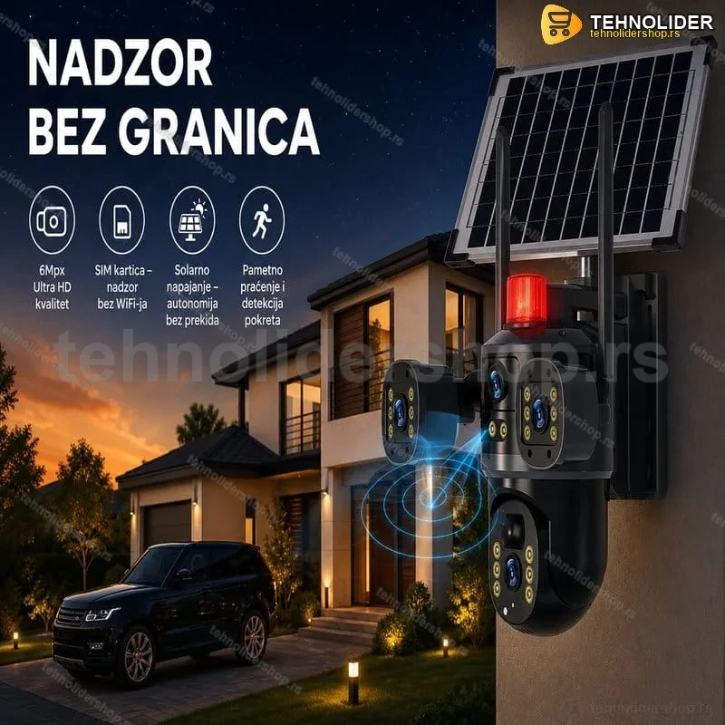 Solarna kamera sa SIM karticom Solarna kamera sa SIM karticom