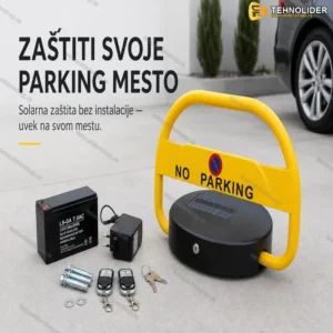 Solarna Parking Barijera na Daljinski