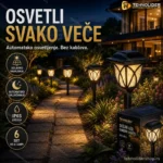 Solarne LED Lampe ABQ – 03 – Set od 6 Lampi!
