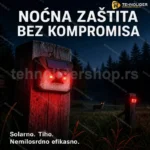 Solarni rasterivač životinja X-PEST — noćna zaštita