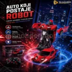 Spider-Man Auto Transformers na Daljinski – Auto koji se Pretvara u Robota