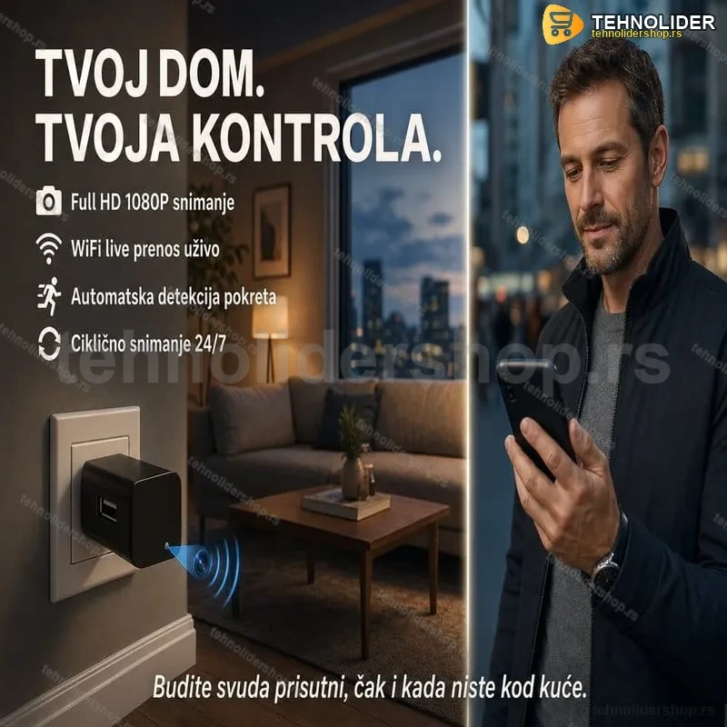 Wifi HD Punjac kamera detekcija pokreta 1080P Wifi HD Punjac kamera detekcija pokreta 1080P