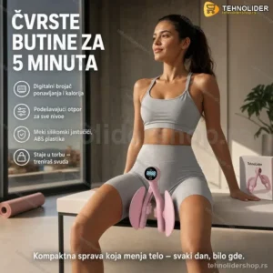 Sprava za Treniranje Butina i Zadnjice – Kompaktna sa Digitalnim Brojačem
