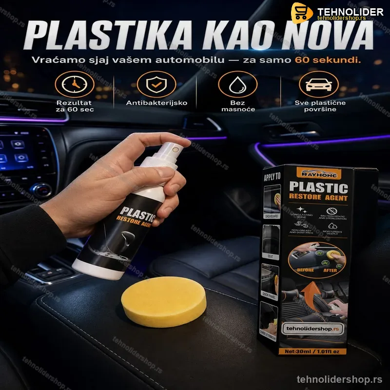 Sprej za obnavaljanje plastike u kolima Sprej za obnavaljanje plastike u kolima