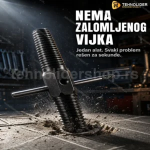 Šraf za Izvlačenje Zalomljenih Cevi i Vijaka – Profesionalni Ekstraktor
