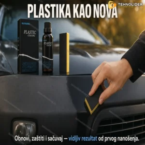 Profesionalno sredstvo za održavanje i obnovu plastike — sjaj i zaštita u jednom