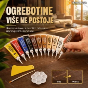 Sredstvo za Reparaciju Drveta – Korektor za Ogrebotine i Pukotine