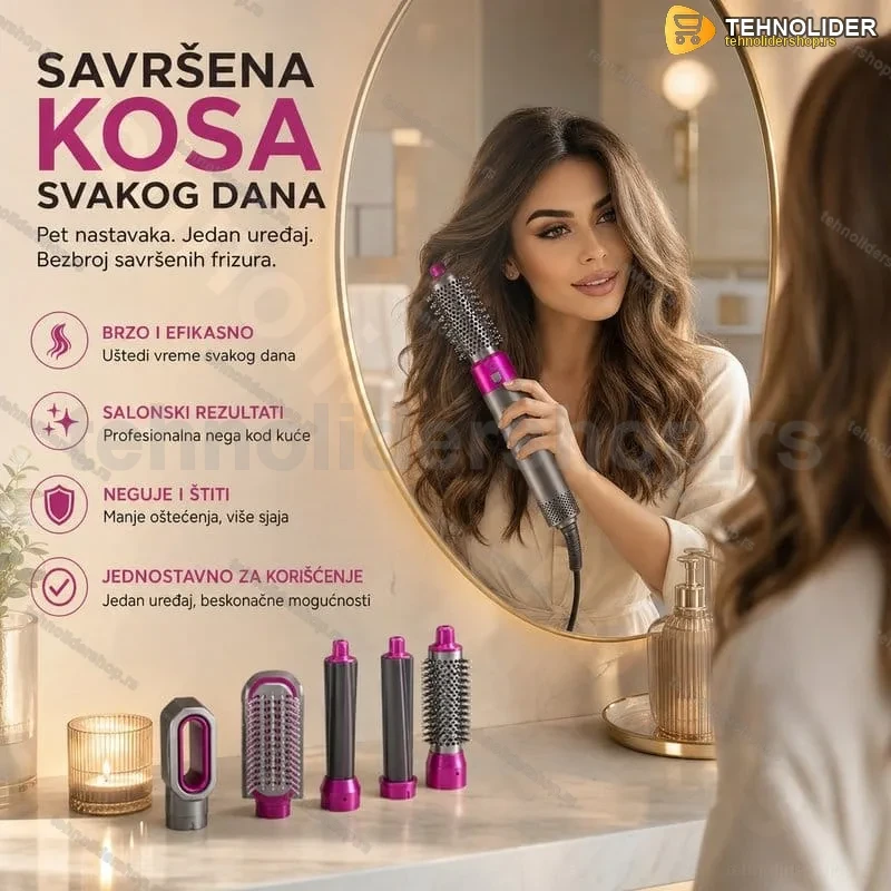 Profesionalni Stajler za kosu 5u1 Premium Profesionalni Stajler za kosu 5u1 Premium