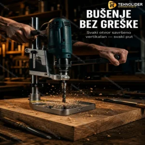 Stalak za Bušilicu 400mm – Precizno Bušenje Ravnih i Okruglih Površina