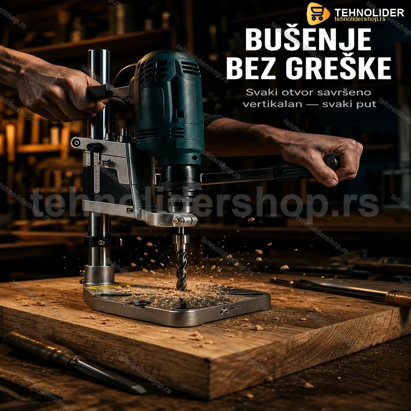 stalak-za-busilicu-400mm-tehnolidershop Stalak za Bušilicu 400mm – Precizno Bušenje Ravnih i Okruglih Površina