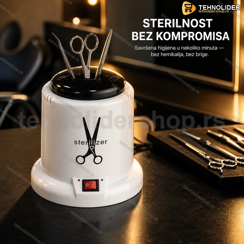 sterilizator-sa-kvarcnim-kuglicama-tehnolidershop Sterilizator sa Kvarcnim Kuglicama za Makaze i Metalne Instrumente 100W