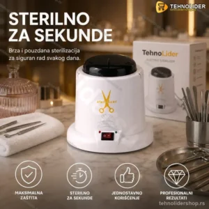 Sterilizator za Manikir i Pedikir Pribor – Kvarcne Kuglice 200°C