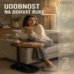 Moderni Stočić za Kauč i Krevet – Praktičan Komad za Svaki Dom