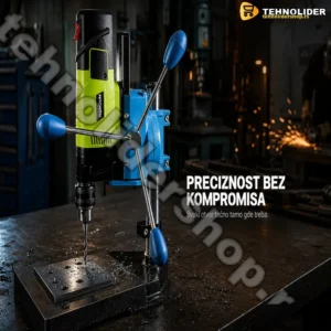 Stubna Bušilica 1200W – Precizna Stona Bušilica za Metal i Drvo
