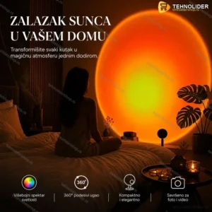 Sunset lampa - Zalazak sunca u Vašem domu