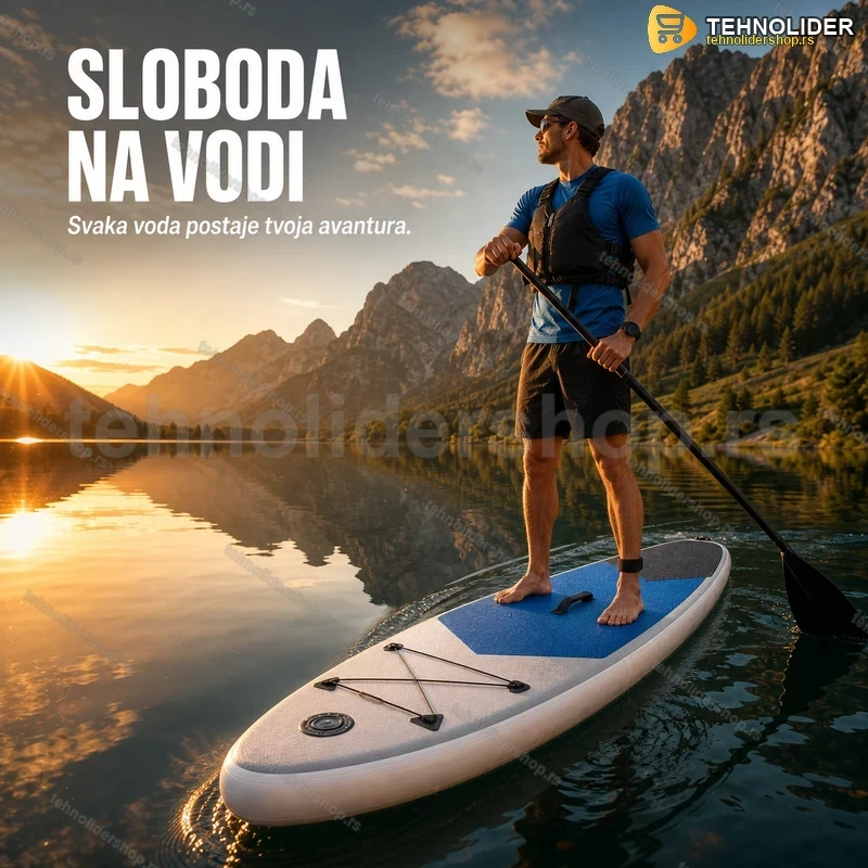 sup-daska-na-naduvavanje-215x76x15cm-tehnolidershop SUP Daska na Naduvavanje 215×76×15 cm – Komplet za Veslanje