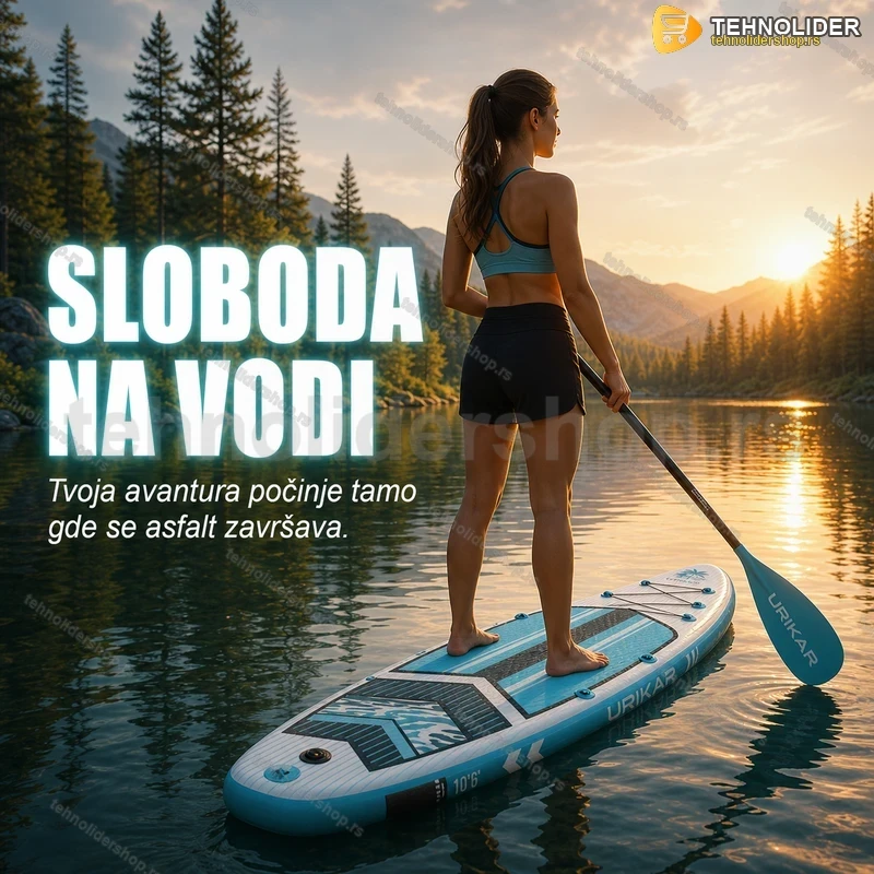 sup-daska-na-naduvavanje-320x80cm-tehnolidershop SUP Daska na Naduvavanje 320×80cm – Stabilna i Lagana za Rekreaciju