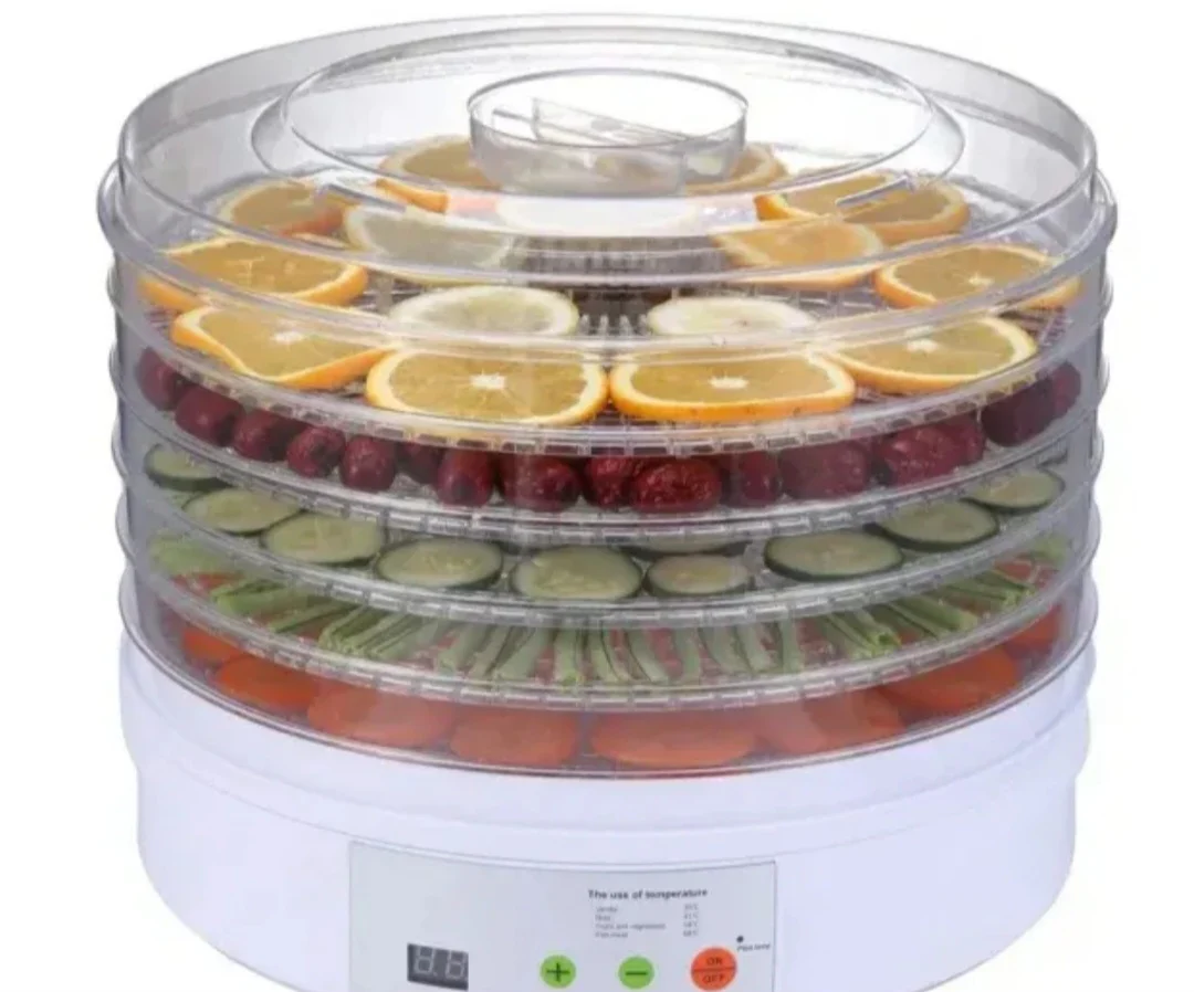 Sušač hrane dehidrator 5 slojeva 350W dehidrator hrane - u upotrebi