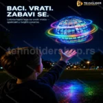 Svetleća Leteća Lopta sa LED Efektima — Bumerang Igračka na USB Punjenje