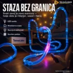 Magični svetleći auto sa podesivom stazom