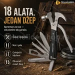 TacTool Džepni alat 18 u 1