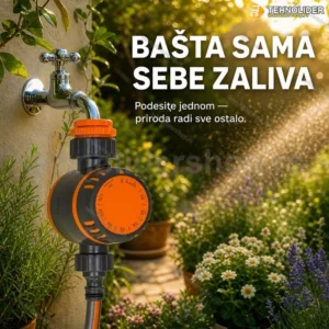 Mehanički Tajmer za Zalivanje Bašte – Automatsko Navodnjavanje Bez Struje