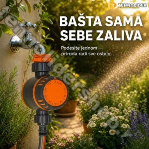 Mehanički Tajmer za Zalivanje Bašte – Automatsko Navodnjavanje Bez Struje
