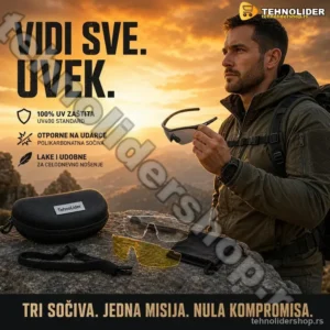 Taktičke Vojne Naočare 5.11 Military sa Izmenjivim Staklima