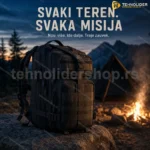 Taktički Ranac 30L MOLLE | Cordura 1500 | Crni