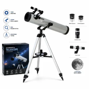 Teleskop za početnike 76/700 sa stativom – Telescopium Herschelii