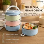 Termo box posude za hranu - 3 sloja