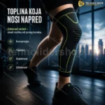 Termo-Kompresiona Navlaka za Koleno i Celu Nogu – Toplina i Podrška