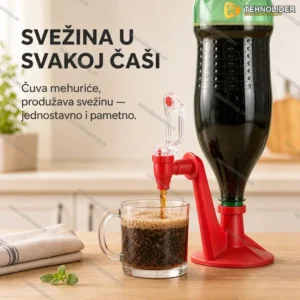 Točilica i čuvar mehurića za gazirana pića