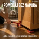 Točkići za pomeranje nameštaja