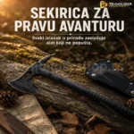 Tomahavk sekirica sa bodljom — 40 cm