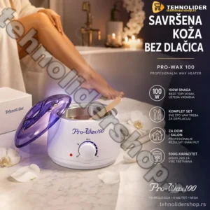 Topilica za Vosak Pro Wax 100W – Profesionalna Depilacija i Parafin
