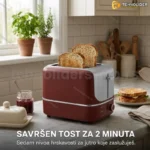Toster za hleb sa dve pregrade 800W